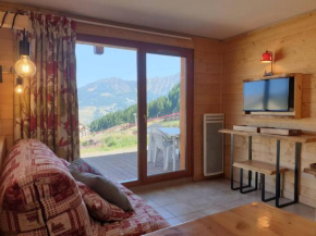 Chalet en duplex aux Orres 1800, 6 pers., balcon, piscine, sauna, hammam - FR-1-322-121